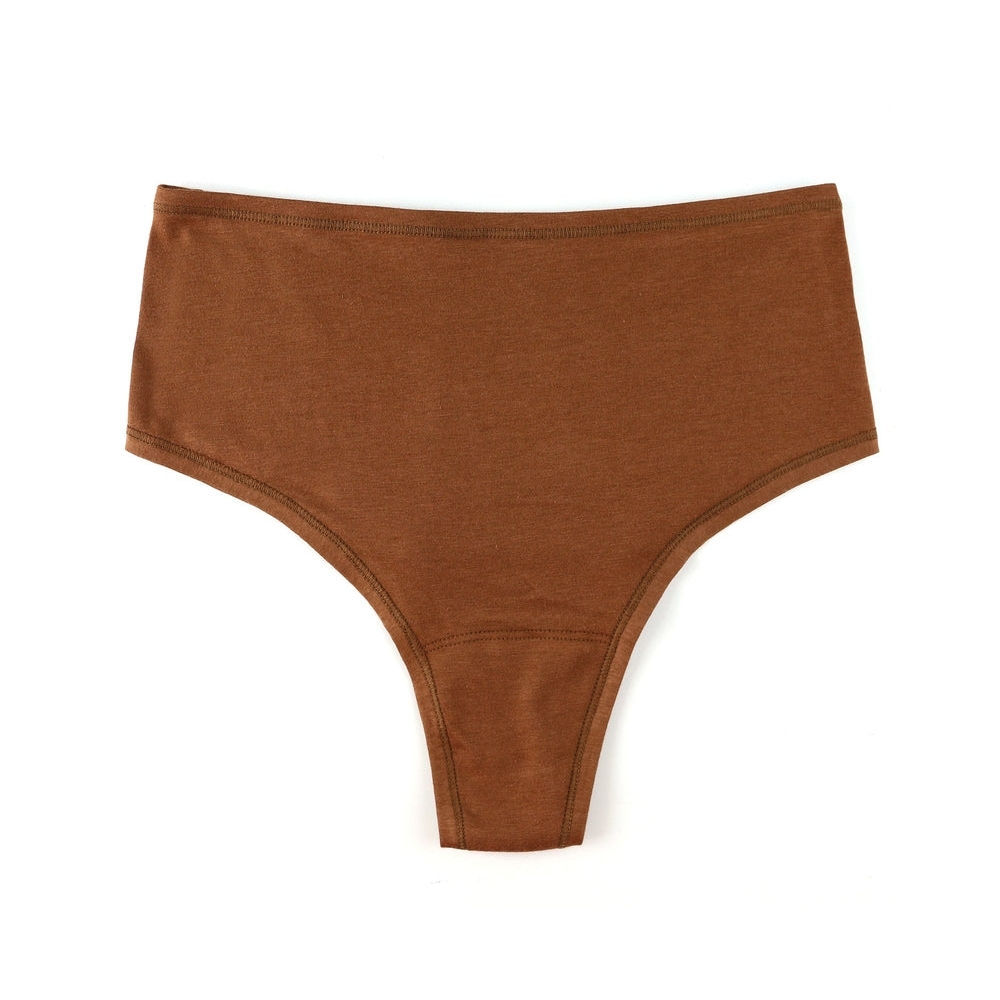 Hanky Panky Women's Playstretch High Rise Thong – Macchiato, Style 721924